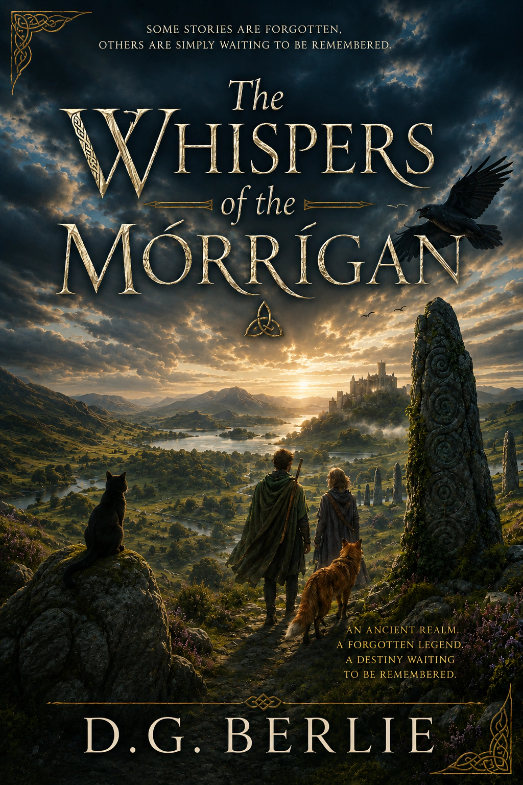 The Whispers of the Mórrígan book cover