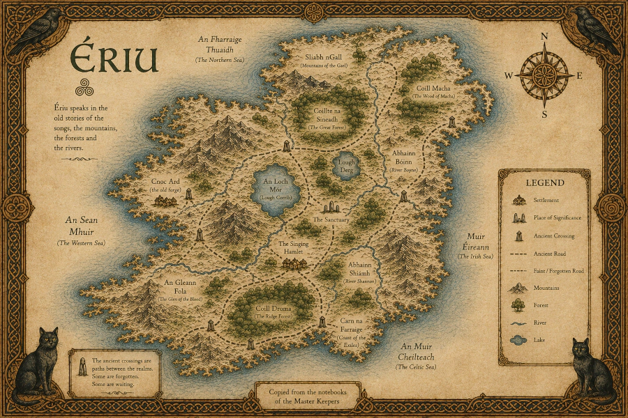Map of Ériu