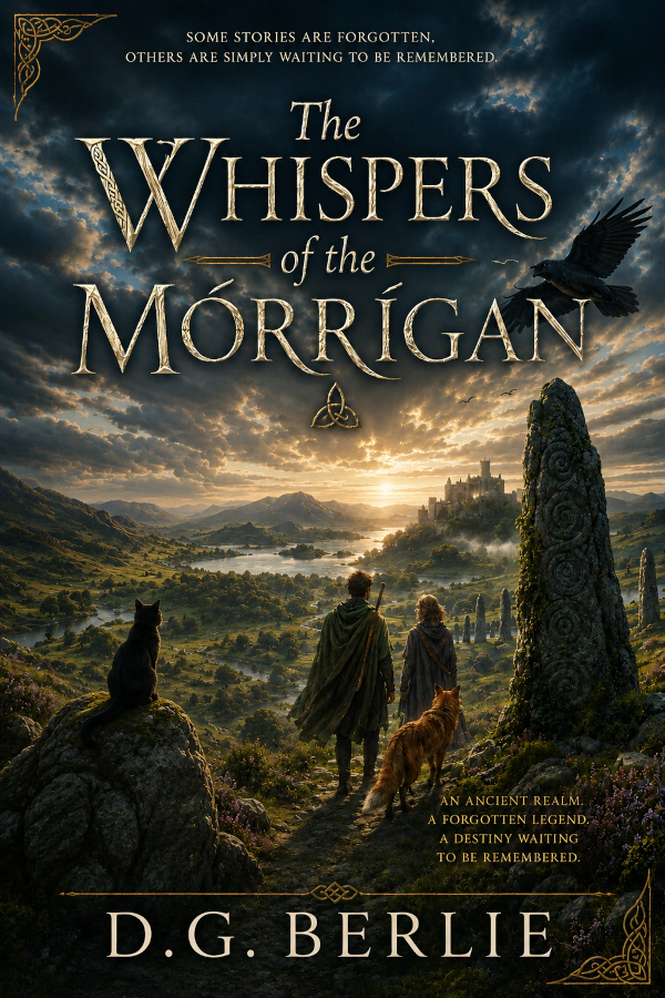 The Whispers of the Mórrígan book cover